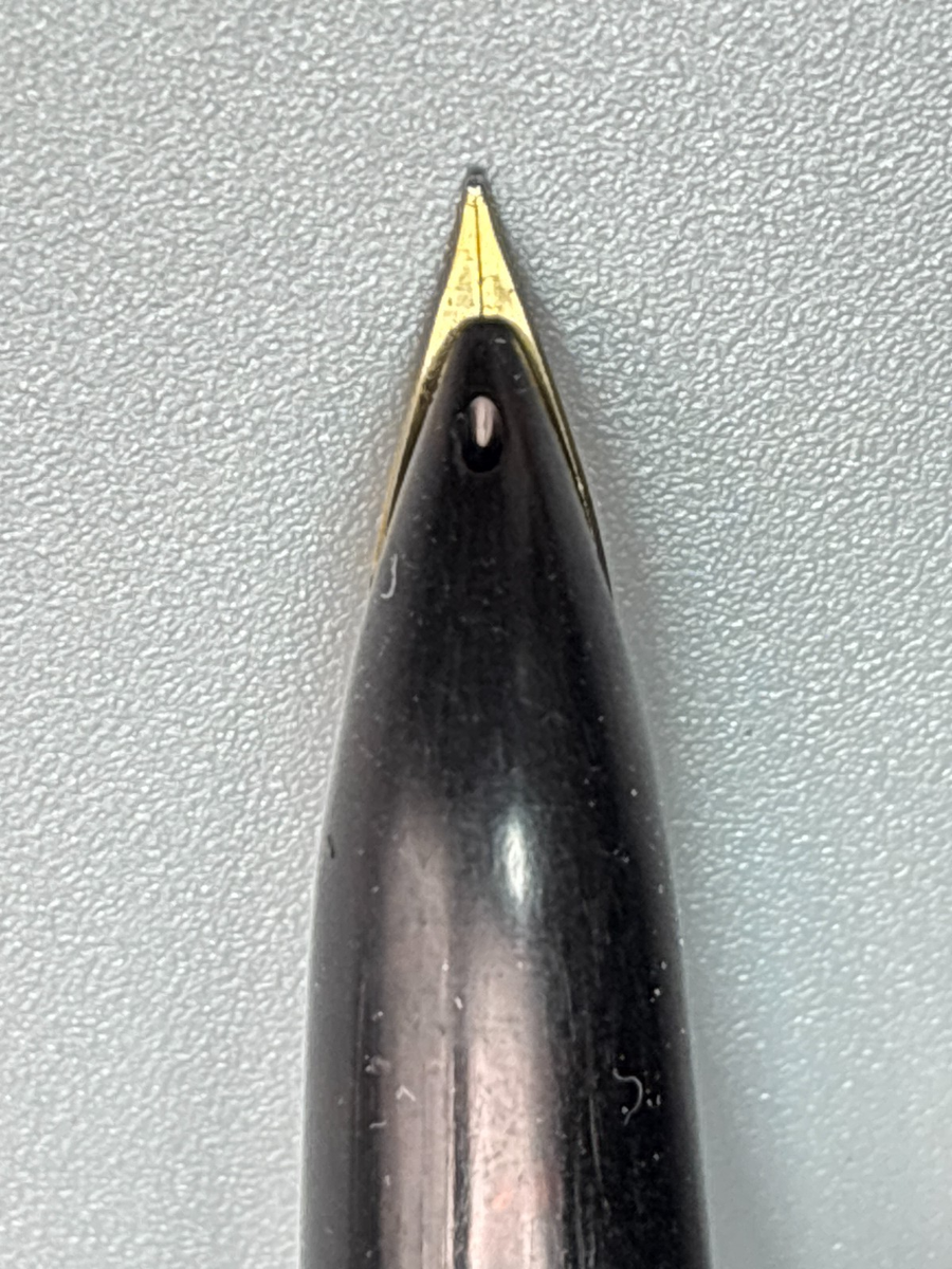 Vintage Pilot Super 200V Fountain Pen 14K Fine Nib Black from