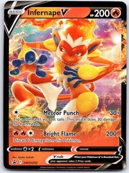 Infernape V SWSH252 Holo Promo