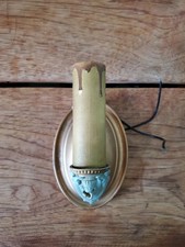 Vintage Candlestick Style Electric Wall Light Sconce Traditional