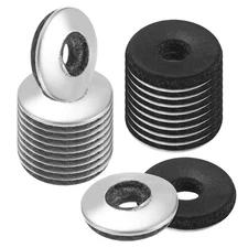 30-Pack Bonded Sealing Rubber Washers, #8 x 1/2" OD Neoprene Washer Gasket