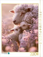 Calvendo Puzzle Safe In Happiness | 2000 Pieces, Finished Size 35.4 × 26.4 In (9