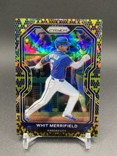2021 Panini Prizm - Tier II Whit Merrifield #109 Snake Skin Prizm /50