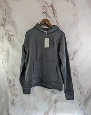 Everlane Hoodie Mens Small Grey The Track Sweatshirt Pullover Uniform Heathered