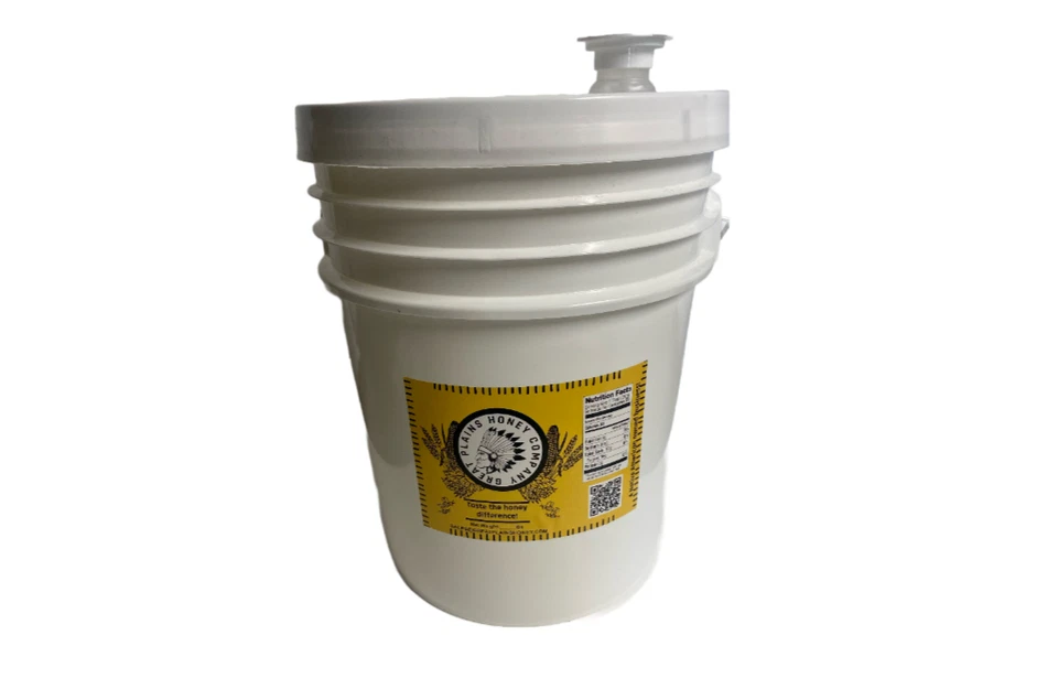 5 Gallons Wildflower Honey (60lbs) Raw, Unfiltered and Unheated! - Image 2 of 3