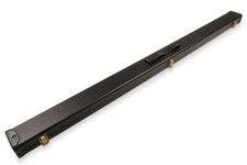BLACK HARD 3/4 CUE CASE TO HOLD 1 x 3/4 JOINTED POOL / SNOOKER CUE