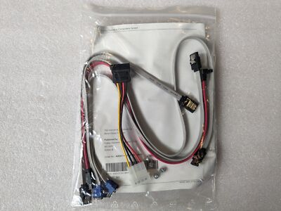 Fujitsu 4x SATA III Kabel Set + 1x Strom Adapter Molex für HDD SSD Festplatte 