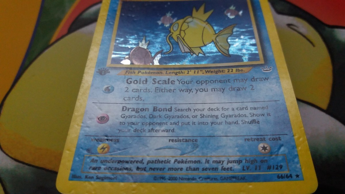 ポケモンカードゲーム Shining Magikarp 1st Ed Pokemon #66 Shining Magikarp 2001 Neo Revelation #66/64 1st Edition Holo
