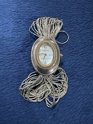 Vintage Ecclissi 925 Mother of Pearl Liquid Silver Womans  display picture 3