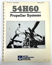 Vintage 1982 Hamilton Standard C-130 54H60 Propeller Systems Service Brochure
