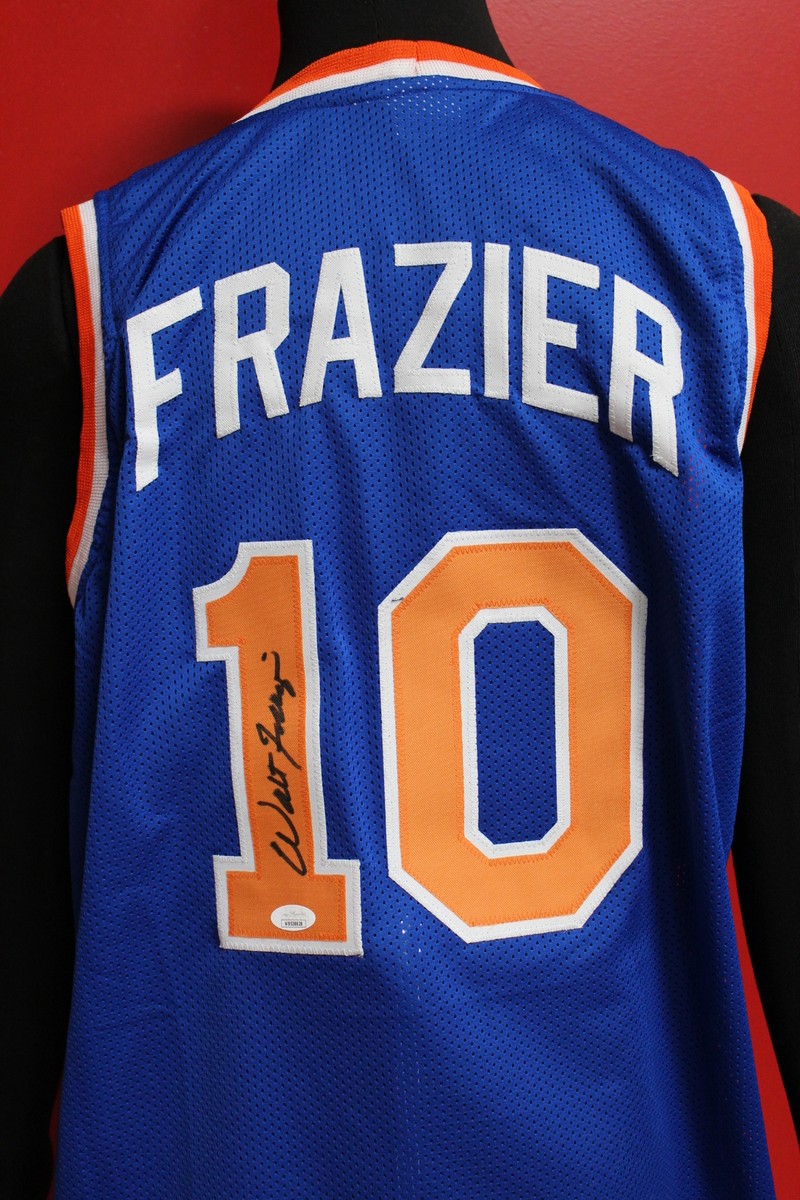 Walt Frazier Signed New York Knicks Custom Jersey JSA w/COA | eBay Walt Frazier Signed New York Knicks Custom Jersey JSA w/COA | eBay