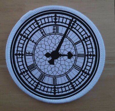 3 Zoll London England Souviner Big Ben Aufbügeln oder Aufnähen Patch Abzeichen