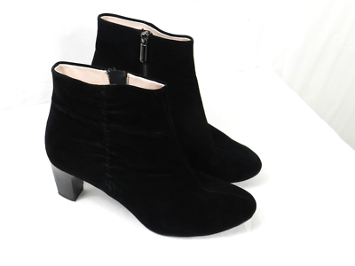 Taryn Rose Shoes Womens M Black Suede Ankle Boots