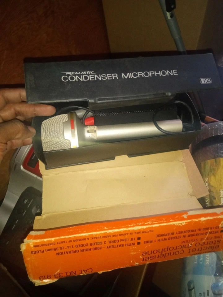RARE Retro Condenser Microphone   - Image 2 of 2