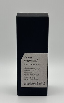 NEW NIB Skin Regimen 1.85 HA Booster Hydra Plumping Concentrate 25ml/0.84oz ATHN