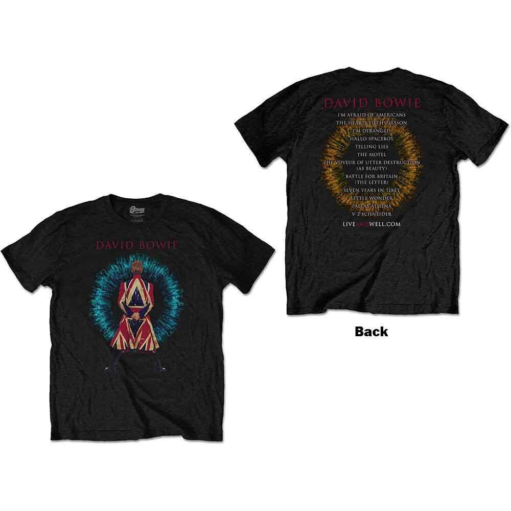 David Bowie - tshirt - Unisex - X-Large - Short Sleeves - A500z