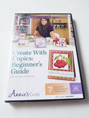 Annie's Video Classes: Create with Copics: Beginner's Guide Jennifer Dove DVD