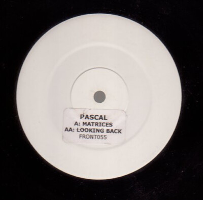 Pascal - Matrices / Looking Back (12'', Promo, W/Lbl) (Very Good Plus (VG+)) - 27