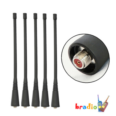 5x UHF ATU-16D whip Antenna For EVX534 EVX539 EVX581 VX451 VX454 VX459 Radio