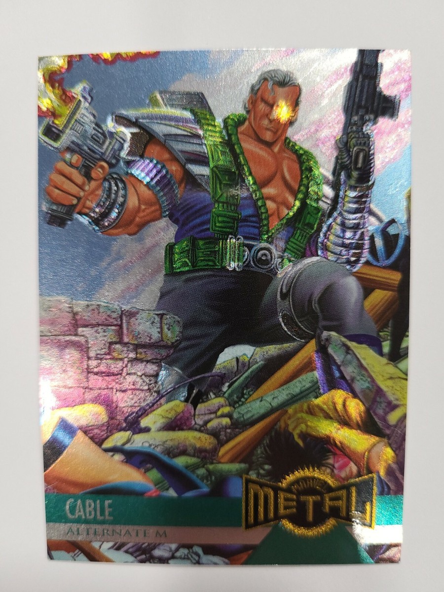 1995 Fleer Marvel Metal Chrome Alternate M #127 