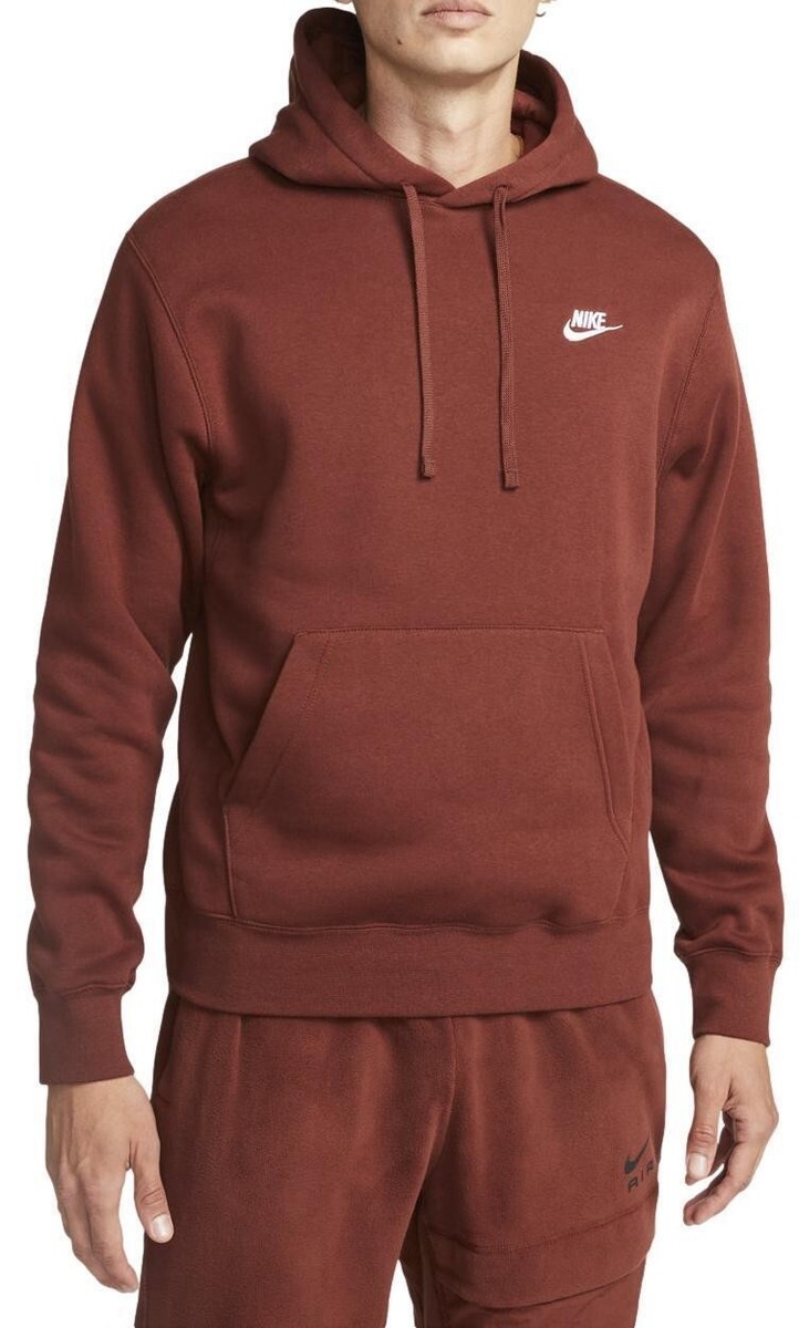 Size Small - Nike Menu0026#039;s Sportswear Club Fleece Hoodie (Oxen Brown)  BV2654-217 | eBay