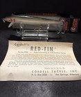 Cotton Cordell RARE Vintage Series 900 Red Fin Saltwater Fishing Lure NOS — photo 4