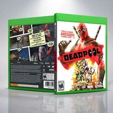 Dead Pool - Custom Replacement Xbox One Cover and Case. NO GAME!!!