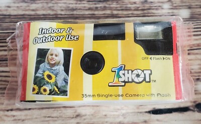 Disposable Camera 27 High Speed Exposure 35 mm Single Use With Flash New In Pack