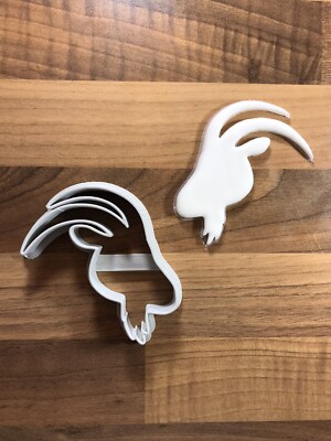 Billy Goat, Fondant, Gebäck Ausstecher 75 mm Länge - nur Handwäsche 