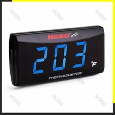 For KOSO Motorcycle Fahrenheit Temperature Water Mini Meter Sensor Adapter