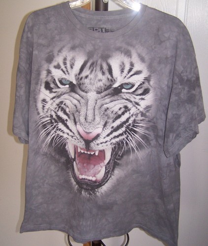 Bengal Tiger Roaring Panthera Discharge T-Shirt A90 Size M-XXL