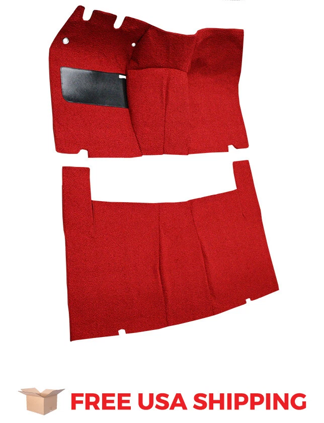 ACC FITS 1955-1956 Ford Fairlane 2DR Sedan Loop Carpet Auto Custom Carpets Foto 2 de 3