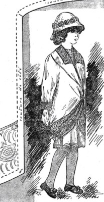 Manteau Gautier-Languereau 1910 Pour Poupée Bleuette Ou Jumeau Taille 2 - Occasion