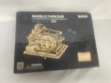 ROKR Marble Parkour 3D Wooden Puzzle -Marble Run Model Kit Adult Gift