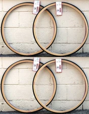 4 Kenda K35 27 x1-1/4" Gumwall Classic Road Bike Tires Wire Bead Four-Pack