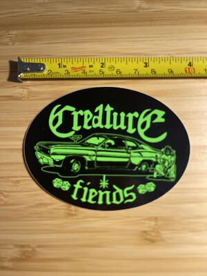 CREATURE FIENDS Sticker /Decal