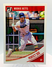 2018 Panini Donruss - Variations Mookie Betts #191 Black Sleeves, 