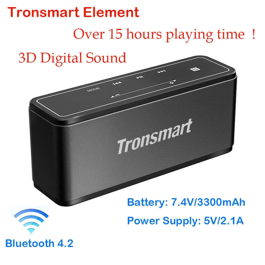 Tronsmart Element Mega Bluetooth Speaker with 3D Digital Sound TWS