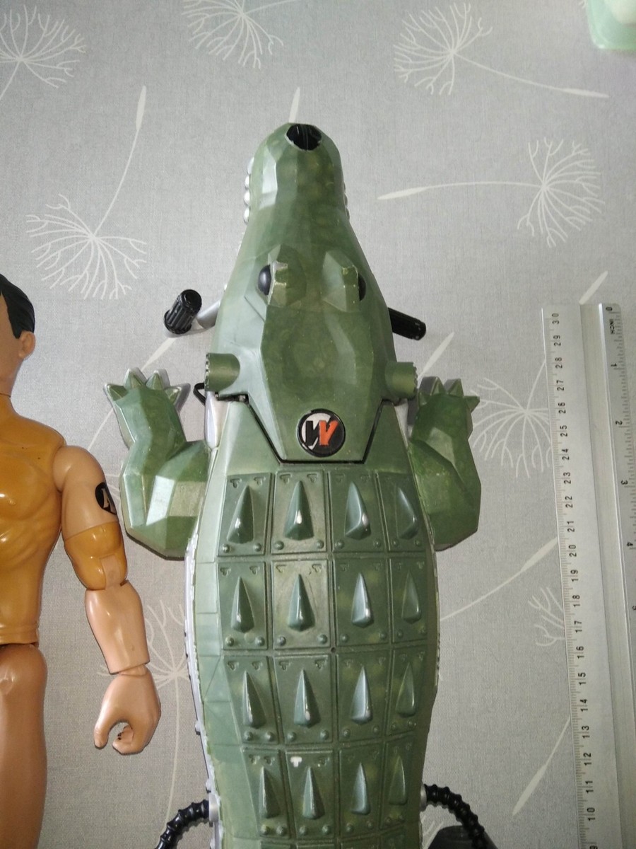 Action Man – Figurine Crocodile Mission – Hasbro 2000 – Occasion Pour Collection