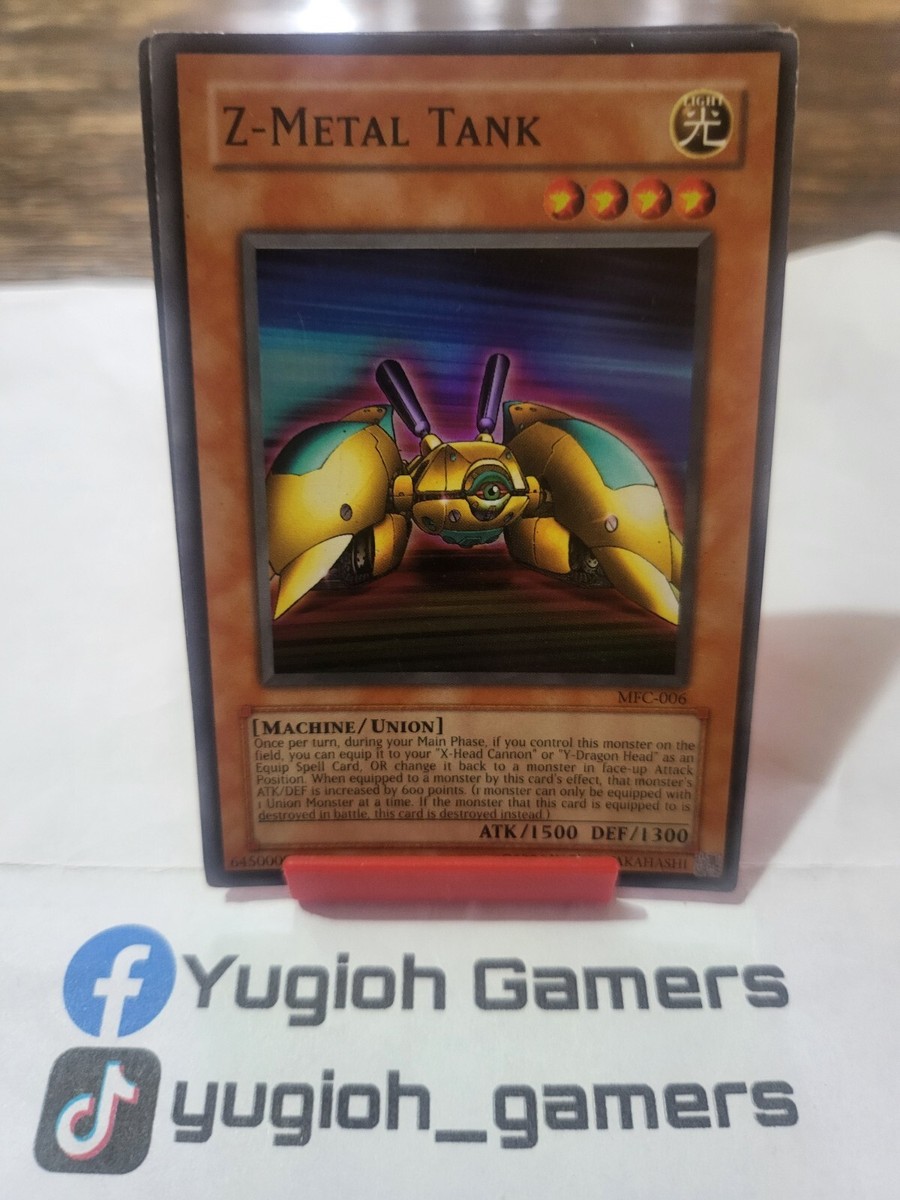 Yu-Gi-Oh Z Metal Tank MFC Super Rare Played | eBay