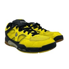 Ektelon Prince Attack Low Racquetball Yellow Pickleball Squash Indoor Shoes 7.0