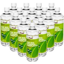 EKOFUEL Bio Ethanol Fuel – Premium Bioethanol for Liquid Fireplaces (16 Litres)