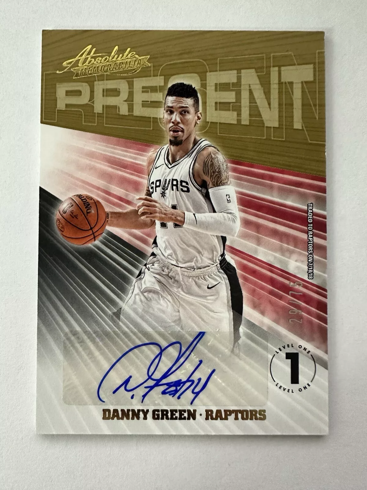 Danny Green trading card