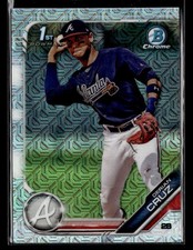 2019 Bowman Derian Cruz #BCP-11 Chrome Prospects Mojo Refractors