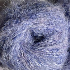 Job lot knitting crochet yarn wool 8x Ball Angora Hair MOHAIR Blend Yarn L1778