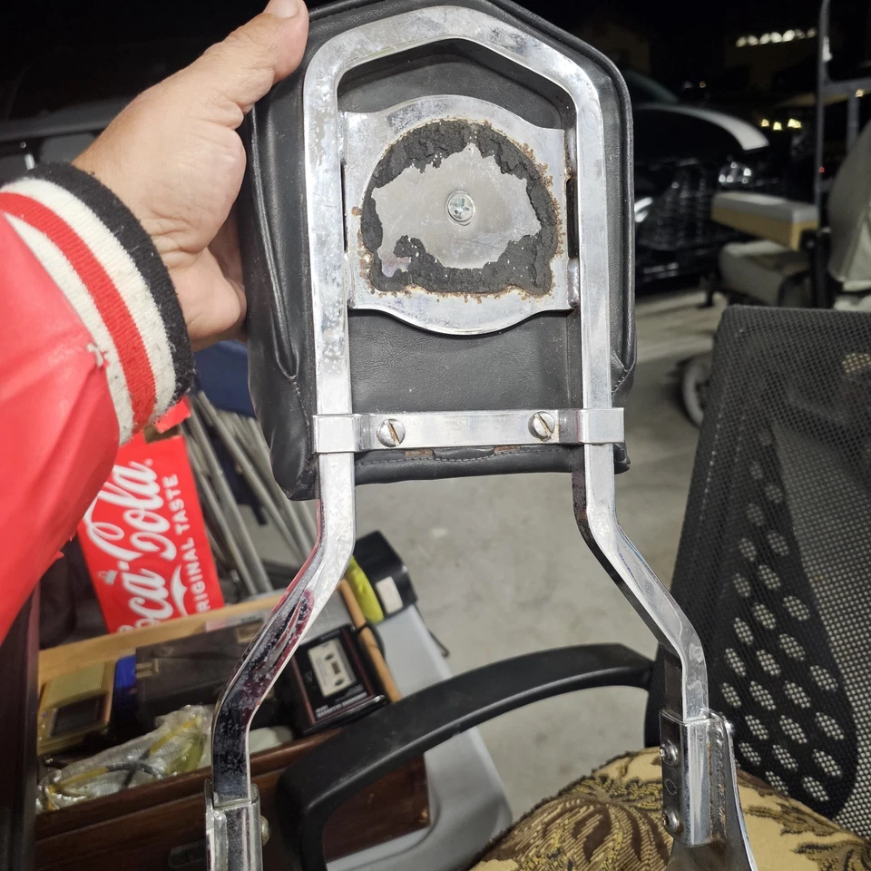 Harley-Davidson Style Passenger Backrest With Mounting Brackets – Aftermarket - Image 4 of 4