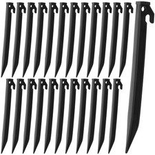 Aodaer 24x 8.8" Plastic Inflatable Stakes Christmas Halloween Yard Anchor