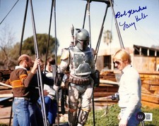 Bob Yerkes & Larry Holt Signed Star Wars ROTJ 8x10 Photo Beckett