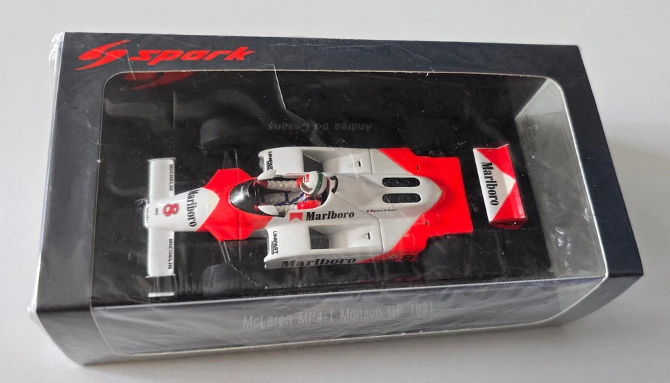 1/43 Spark S4301 McLaren Mp4/1 Monaco Gp 1981 Andrea de Cesaris - Immagine 2 di 3