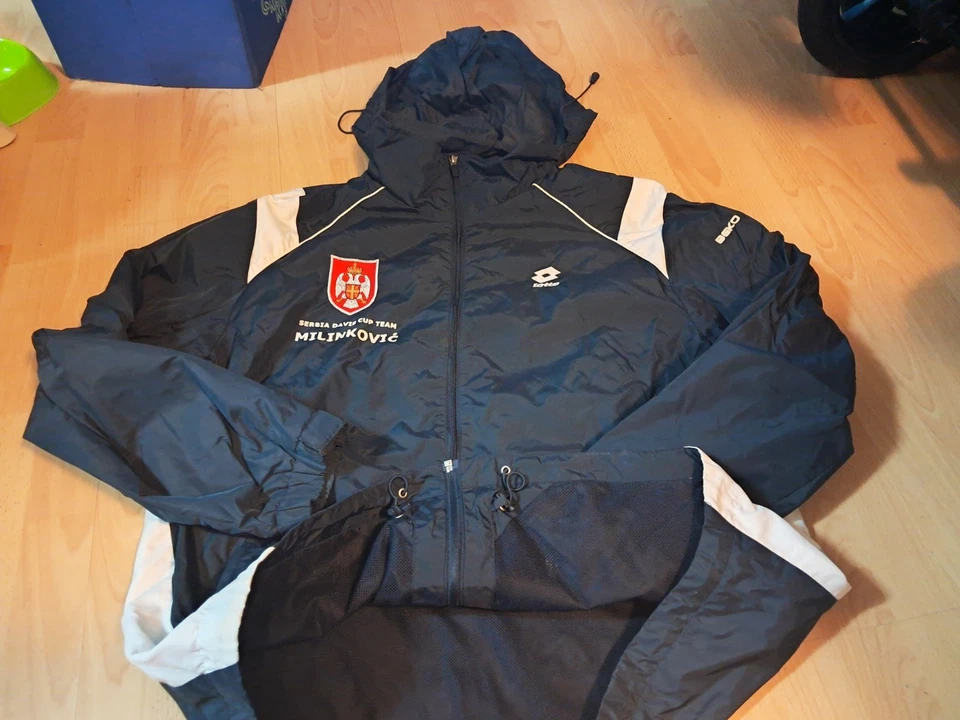 SERBIA  DAVIS CUP JACKET/TRACKSUITE VERY NICE! - Image 3 of 4