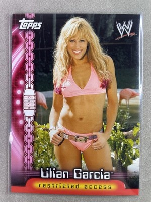 WWE LILIAN GARCIA TOPPS INSIDER LIMITED ACCESS 2006 WRESTLING CARD D8 DIVA